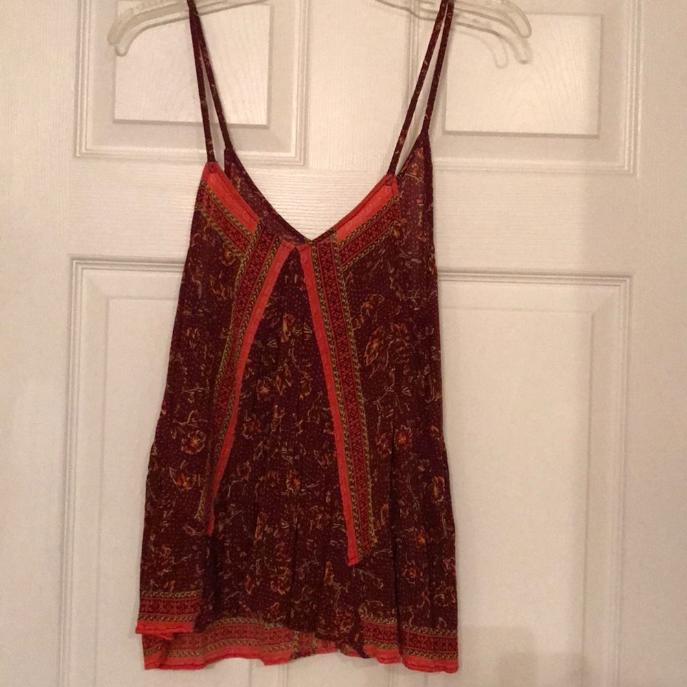 Spaghetti strap tank